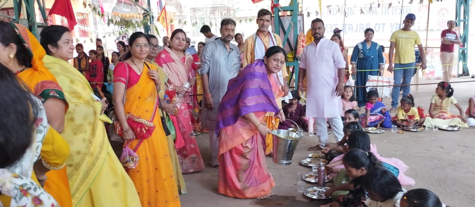 श्री राघव मंदिर किरंदुल में मनाया गया प्रभु श्री रामचन्द्र जी का प्रकटोत्सव