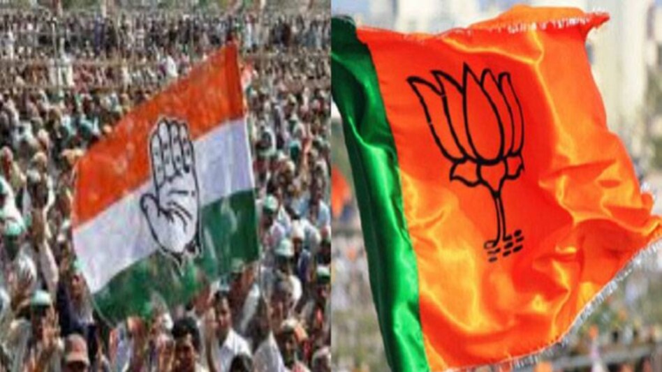 बीजेपी और कांग्रेस में उम्मीदवारों की घोषणा के बाद नहीं ले रहा विरोध थमने का नाम