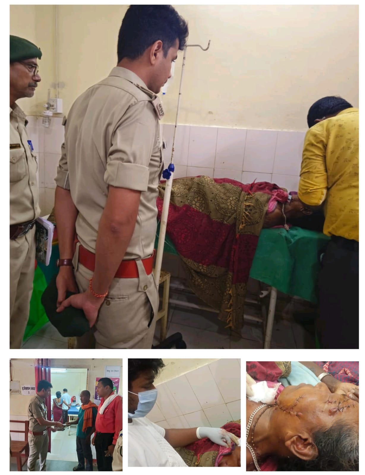तेंदुए के हमले से महिला हुई घायल, उपचार हेतु भेजा गया स्वास्थ्य केंद्र