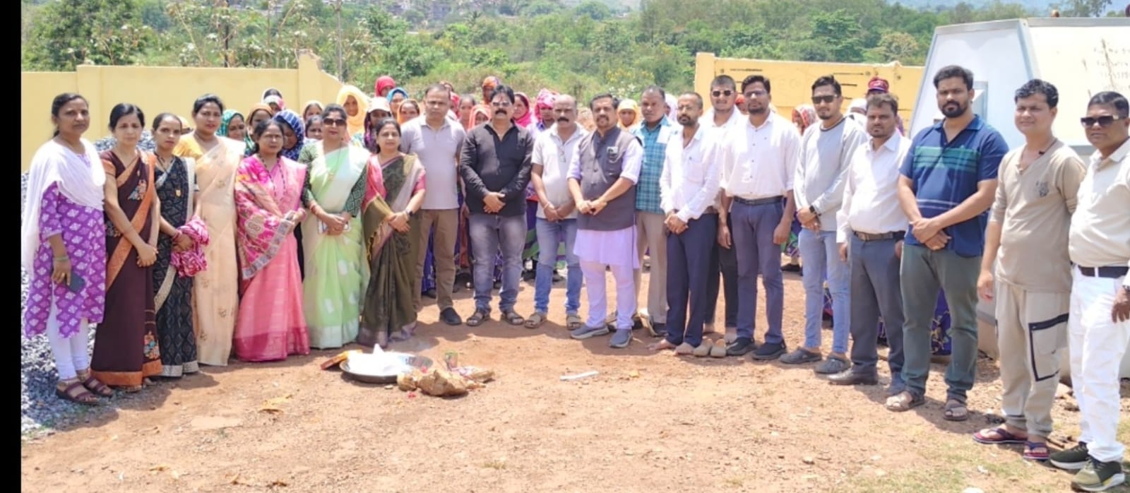 एसएलआरएम सेंटर के मरम्मत एवं नवीन निर्माण कार्य का हुआ शुभारंभ, स्वच्छता व्यवस्था होगी और मजबूत
