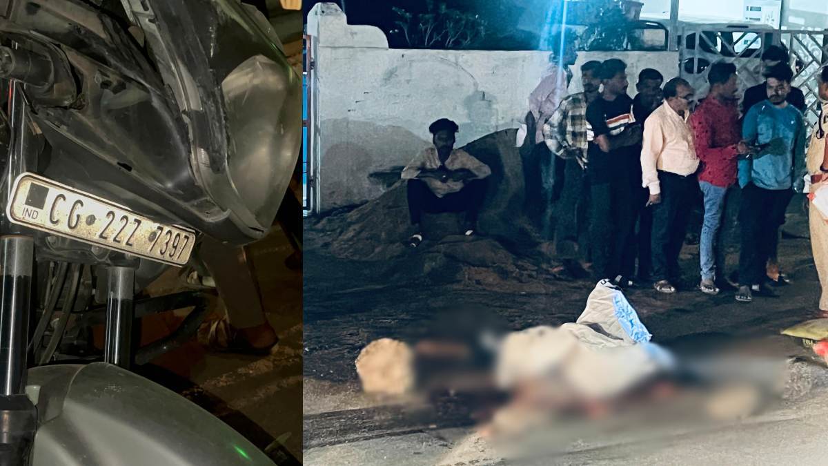 रफ्तार का कहर :ट्रक ने बाइक सवार को कुचला, मौके पर हुई मौत