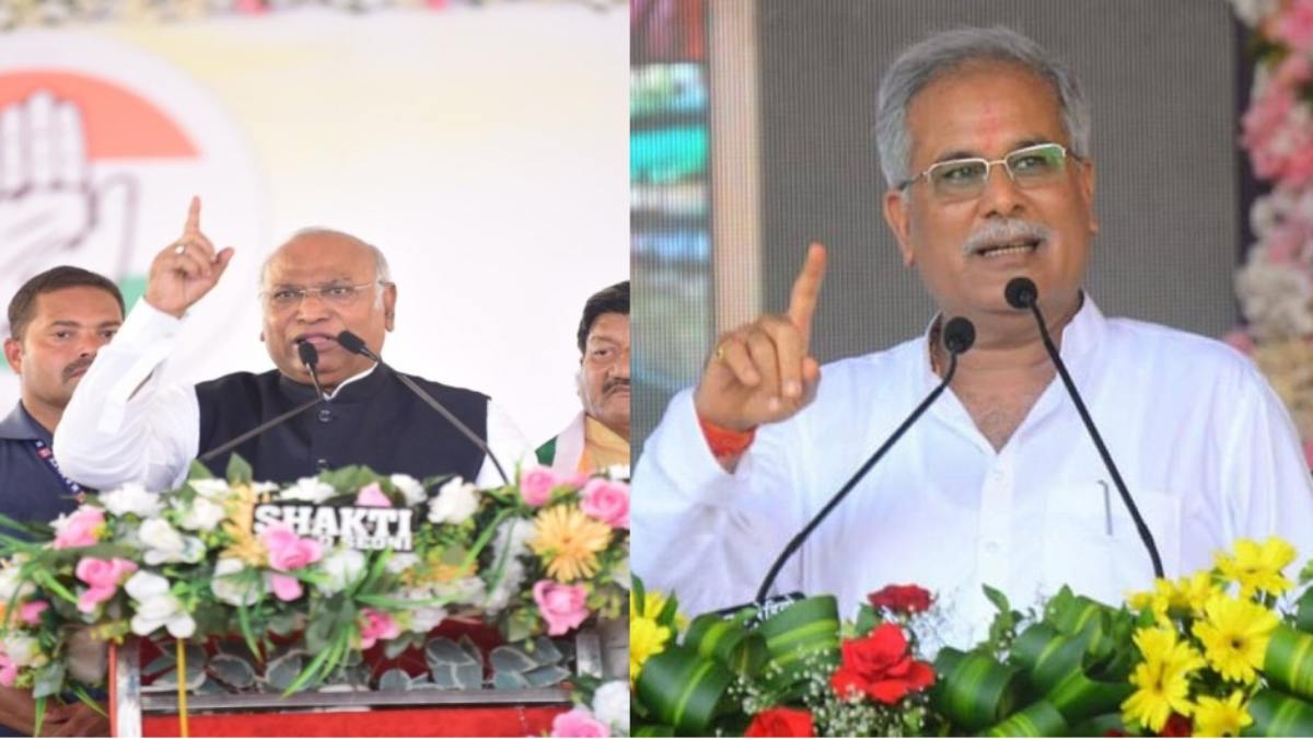 मल्लिकार्जुन खड़गे का छत्तीसगढ़ दौरा, सीएम भूपेश के साथ करेंगे रोड शो, जानिए मिनट-टू-मिनट कार्यक्रम