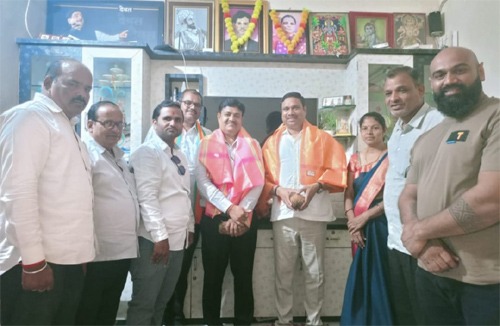 प्रदेश महामंत्री भारती के नेतृत्व में 24 सदस्यों का दल महाराष्ट्र के विभिन्न विधानसभा क्षेत्र में पहुंचा