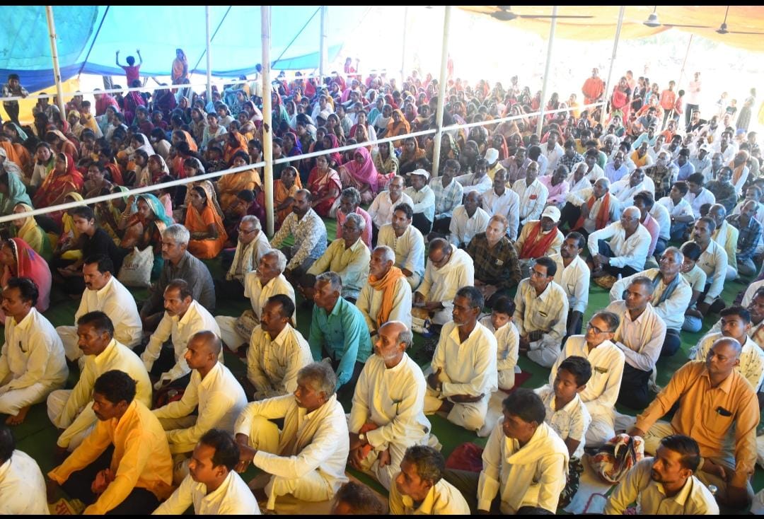 राजनांदगांव आश्रम में पादुका पूजन कर मनाया गुरुपूर्णिमा पर्व