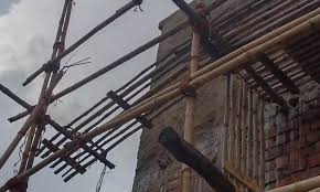 रायपुर : निर्माणाधीन मकान के बाहरी हिस्से में प्लास्टर करते समय मजदूर गिरे, एक की मौत