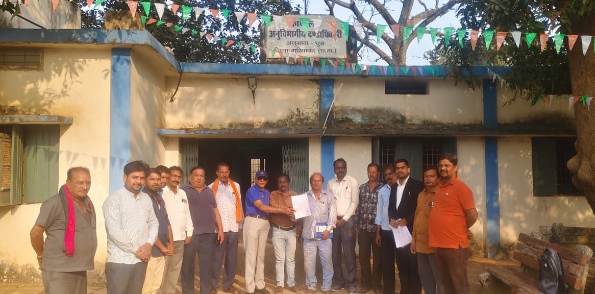 सवर्ण समाज छुरा ने यूजीसी नियमों के विरोध में सौंपा ज्ञापन
