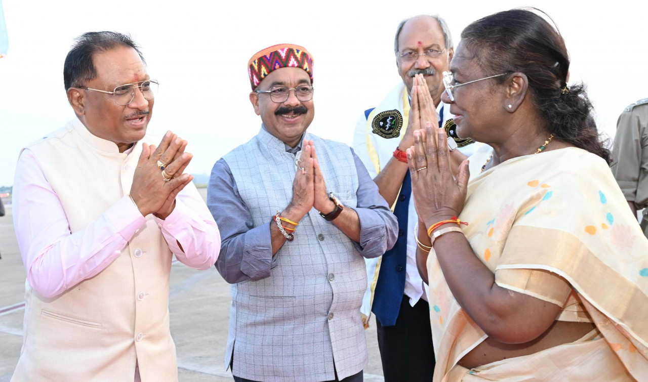 राष्ट्रपति द्रौपदी मुर्मु को भावभीनी विदाई