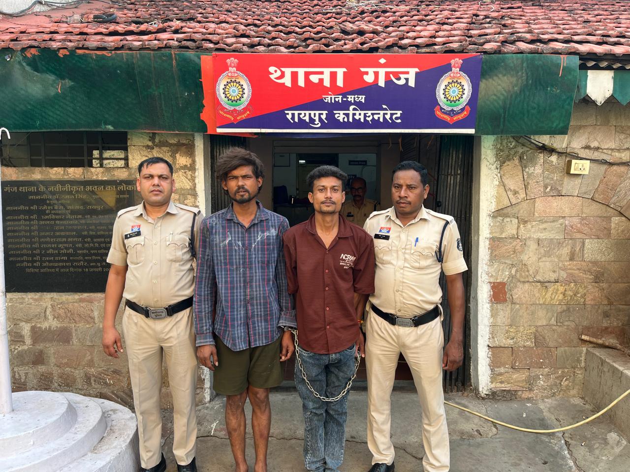 रायपुर में युवक पर चाकू से हमला, पुलिस ने 3 घंटे में दबोचे दोनों आरोपी