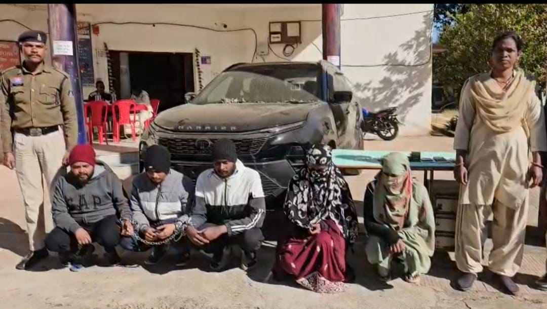 पुलिस ने किया लाखों की चोरी का खुलासा, अब तक पांच आरोपियों को गिरफ्तार कर जेल भेज चुकी है जशपुर पुलिस