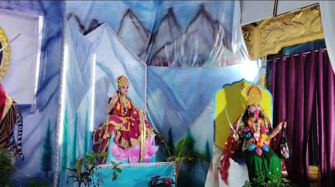 आत्मज्ञान भवन चैतन्य झांकी सजाई गई