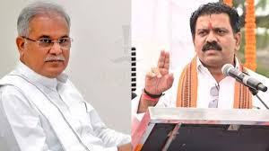 भूपेश बघेल बच्चों के पीछे खड़े होकर राजनीति करते हैं :  गृह मंत्री विजय शर्मा