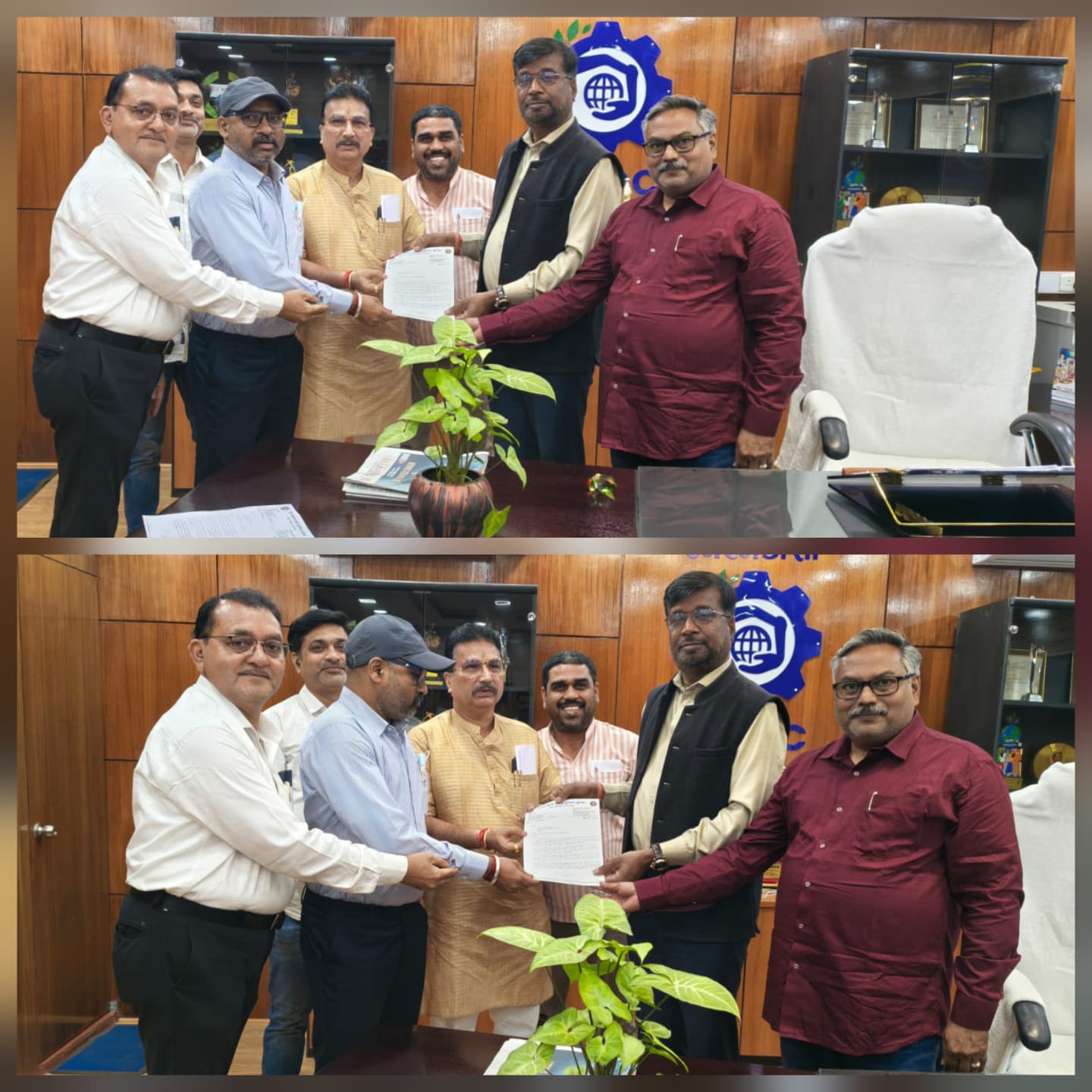 50 मिलियन टन का कीर्तिमान: NMDC बनी देश में नंबर-1, MMWU (INTUC) की बधाई—श्रमिकों के लिए सोना, वेतन वृद्धि और ई-व्हीकल की मांग