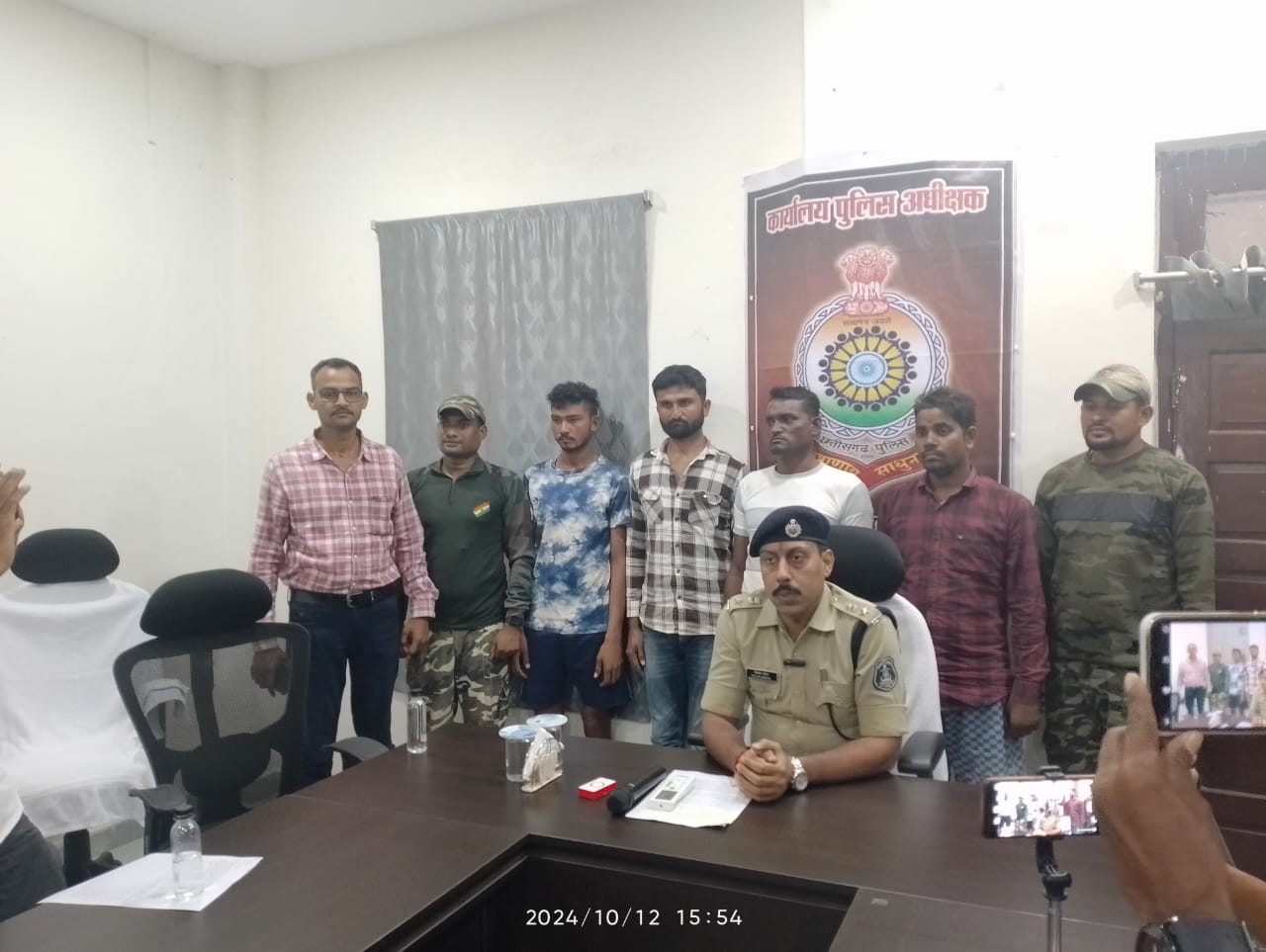 पुलिस अधीक्षक त्रिलोक बंसल के नेतृत्व में फरार अन्तर्राज्यीय गौ तस्कर सबर अली साथियों सहित गिरफ्तार