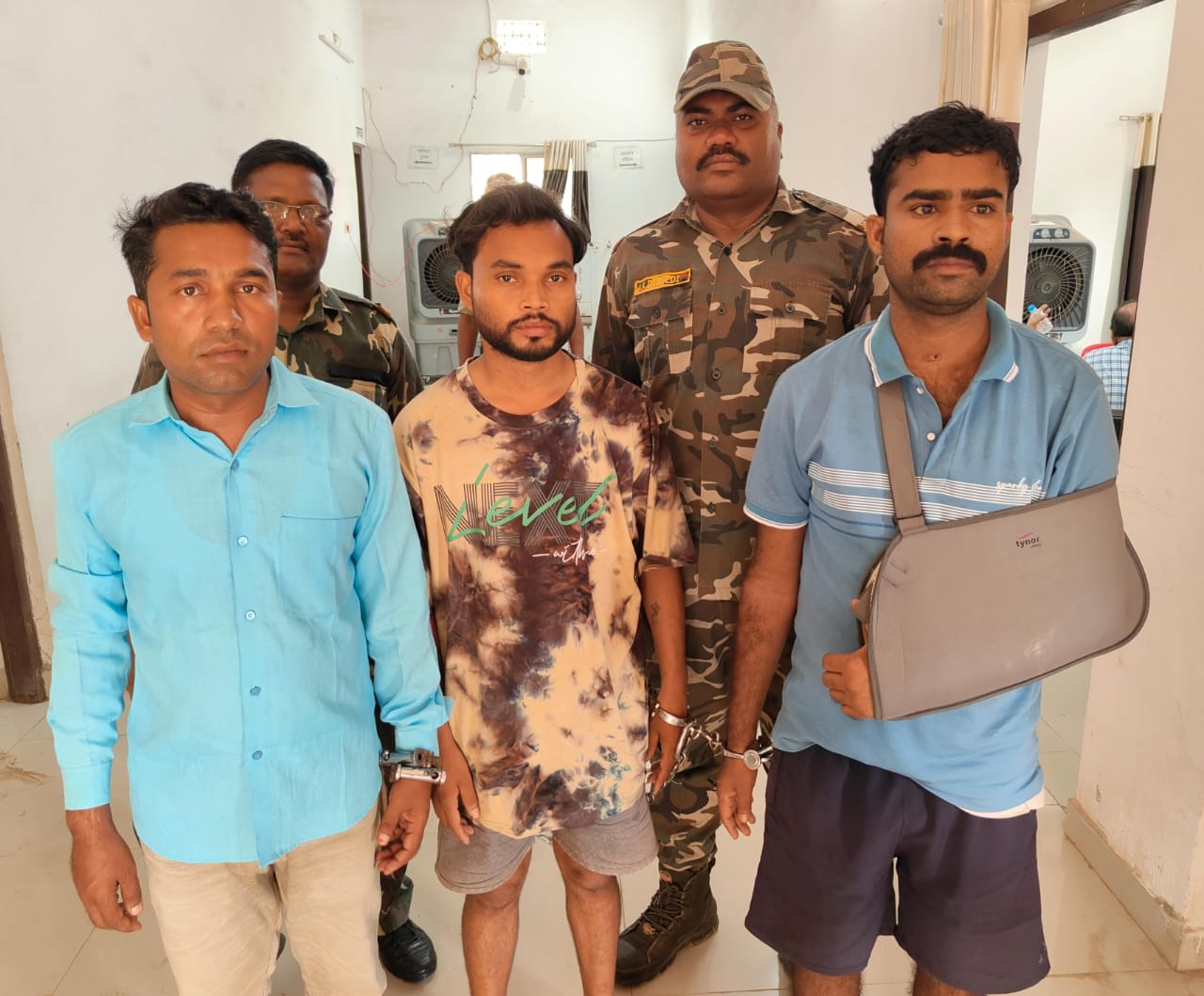 आज भीम आर्मी छत्तीसगढ़ प्रदेश अध्यक्ष राजकुमार जांगड़े को गिरफ्तार करने में मिली सफलता 