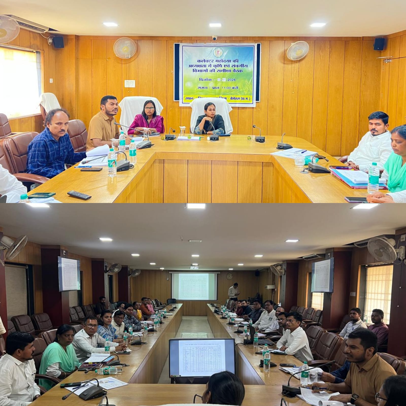 किसानों की आय बढ़ाने और योजनाओं के प्रभावी क्रियान्वयन पर जोर,कलेक्टर प्रतिष्ठा ममगाईं ने कृषि एवं संवर्गीय विभागों की ली समीक्षा बैठक
