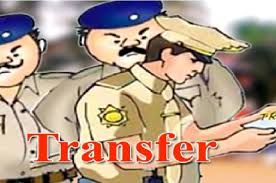 रायपुर पुलिस विभाग में बड़े पैमाने पर तबादला,देखें लिस्ट…