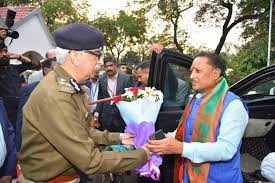 डीजीपी अशोक जुनेजा और मुख्य सचिव अमिताभ जैन ने की सीएम विष्णुदेव साय से मुलाकात