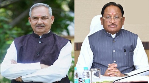 दिवंगत रूपनारायण सिन्हा को CM साय ने दी श्रद्धांजलि, विजय शर्मा और केदार कश्यप भी रहे मौजूद