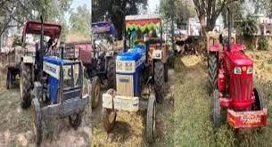 खनिज विभाग की सख्त कार्रवाई, अवैध रेत परिवहन में तीन वाहन जप्त