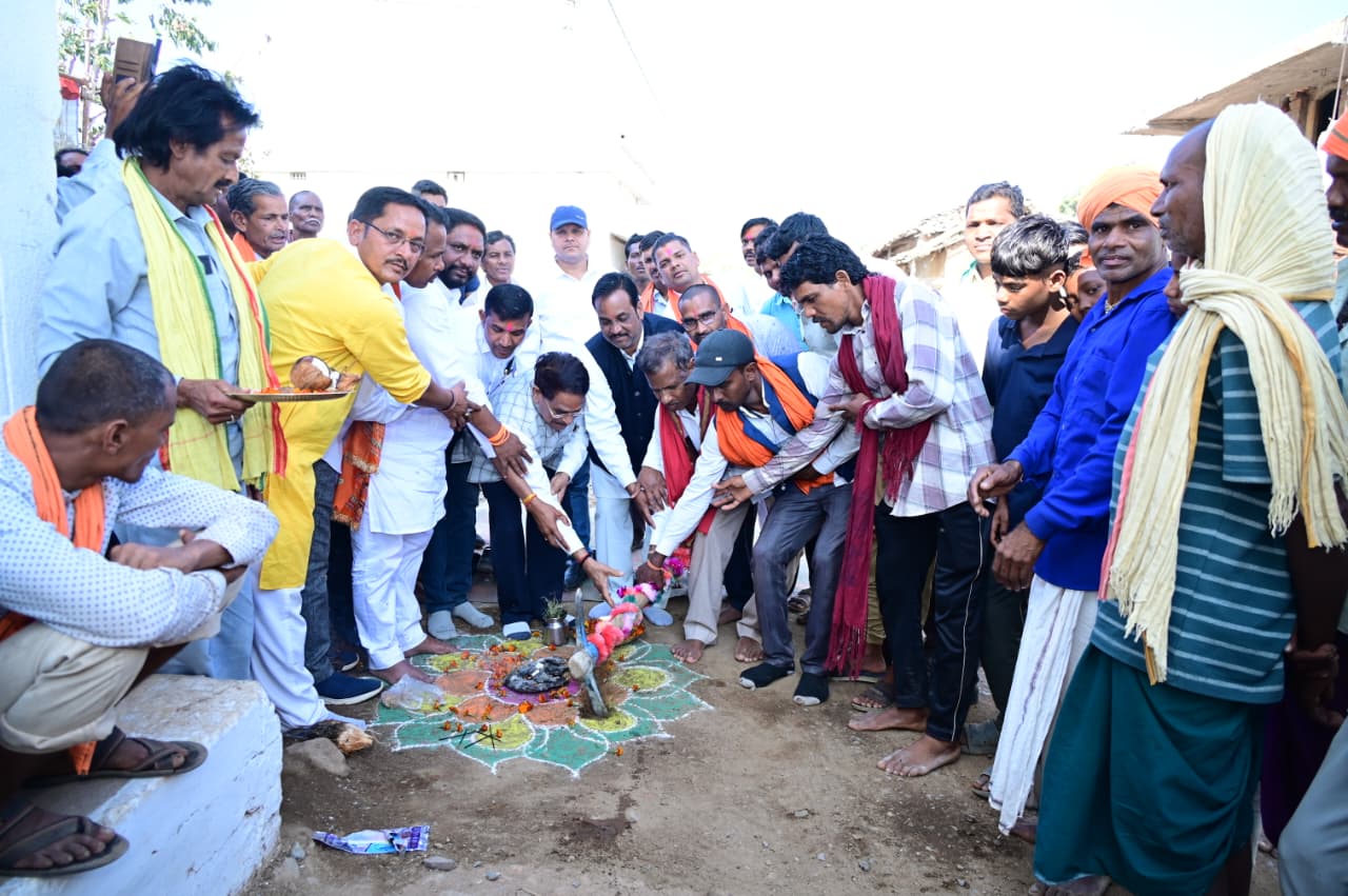 1.56 करोड़ रुपये से सोनझरी से नवागांव तक होगा सड़क निर्माण