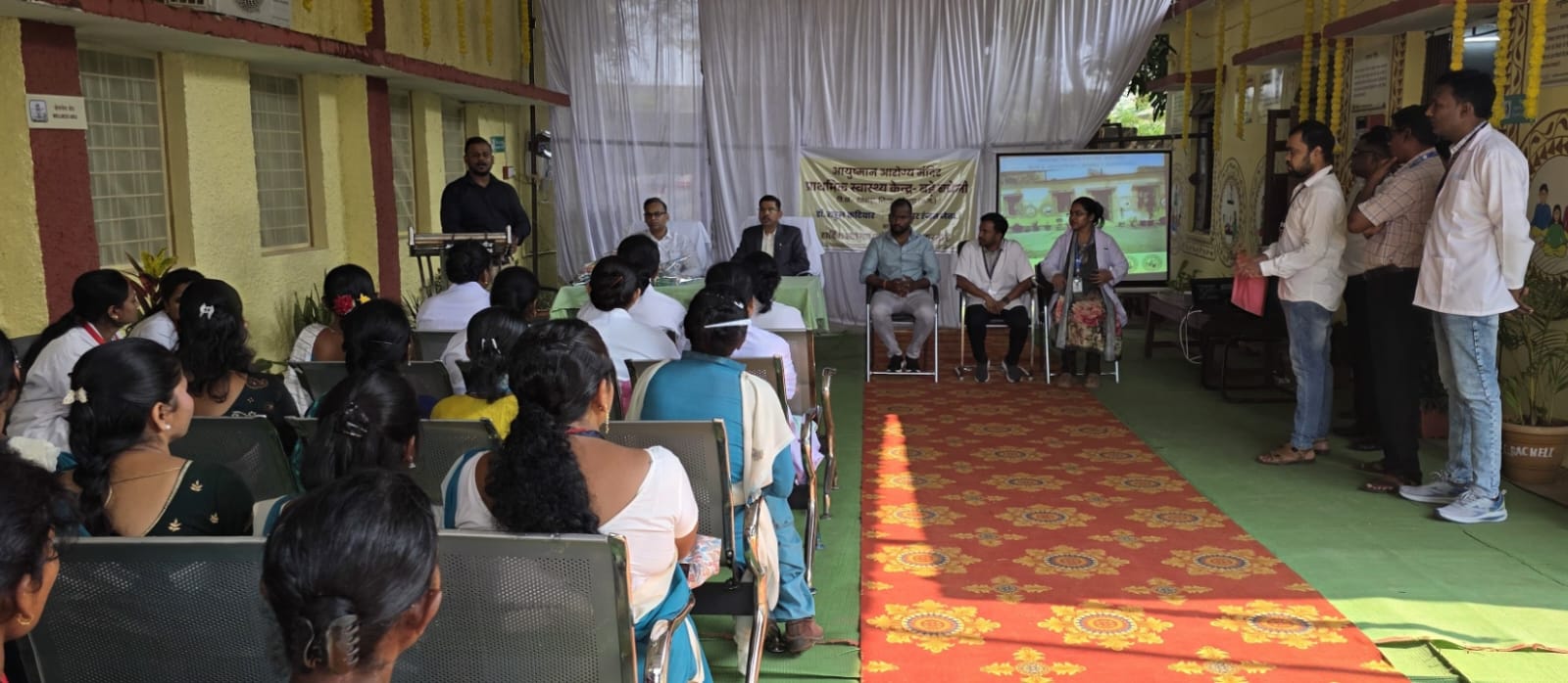 राष्ट्रीय गुणवत्ता मानकों पर बढ़ता प्राथमिक स्वास्थ्य केंद्र बचेली को मिला राष्ट्रीय गुणवत्ता आश्वासन प्रमाण पत्र