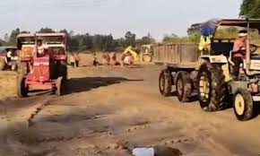 नारंगी नदी में अवैध रेत उत्खनन का मामला फिर सुर्खियों में