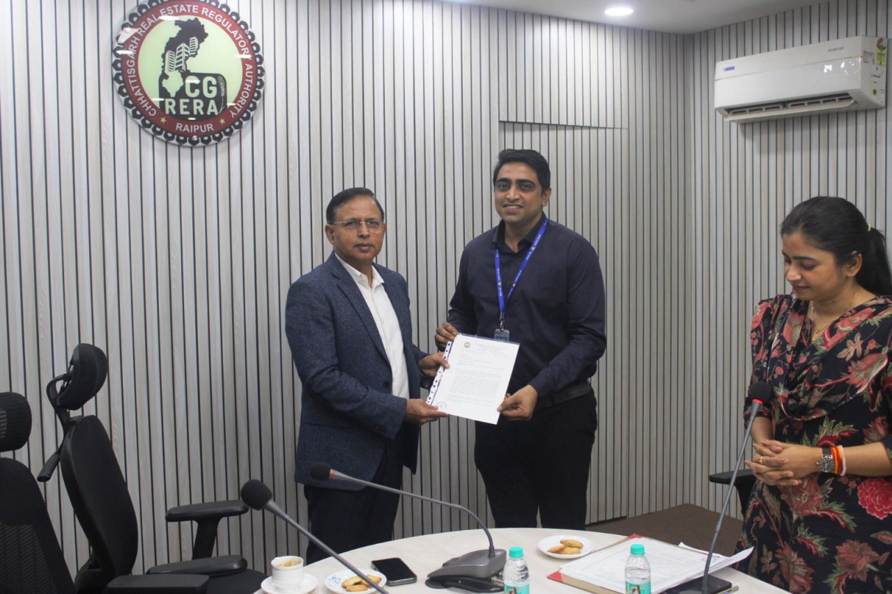  रेरा प्रावधानों के प्रभावी क्रियान्वयन की दिशा में छत्तीसगढ़ रेरा का महत्वपूर्ण कदम, 14 बैंकों को फाइनल एम्पैनलमेंट किया गया