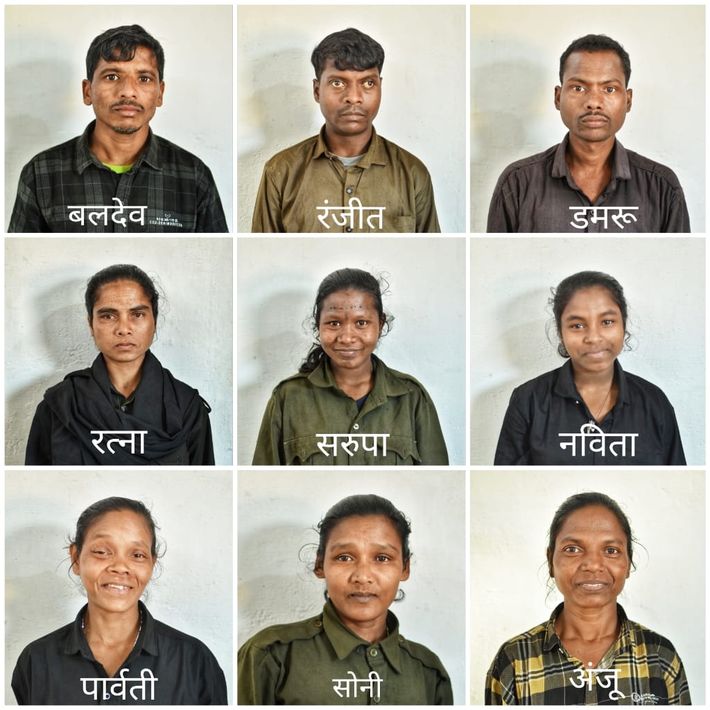 गरियाबंद पुलिस को बड़ी सफलता, 45 लाख के इनामी 9 हार्डकोर माओवादियों ने किया आत्मसमर्पण