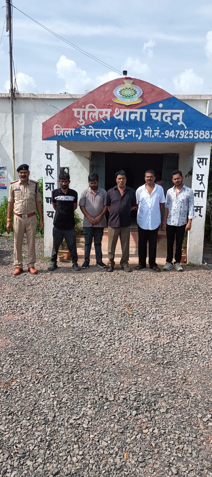 आपराधिक गतिविधियों में लिप्त 05 व्यक्तियों के विरूद्ध प्रतिबंधात्मक कार्यवाही