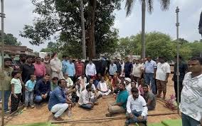  पिता की प्रतिमा खंडित करने से दुखी,अमित जोगी आमरण अनशन में बैठे