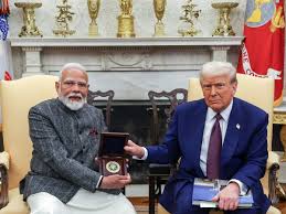 प्रधानमंत्री नरेंद्र मोदी ट्रंप की मुलाकात में किसका चला सिक्का, क्या बोला वर्ल्ड मीडिया