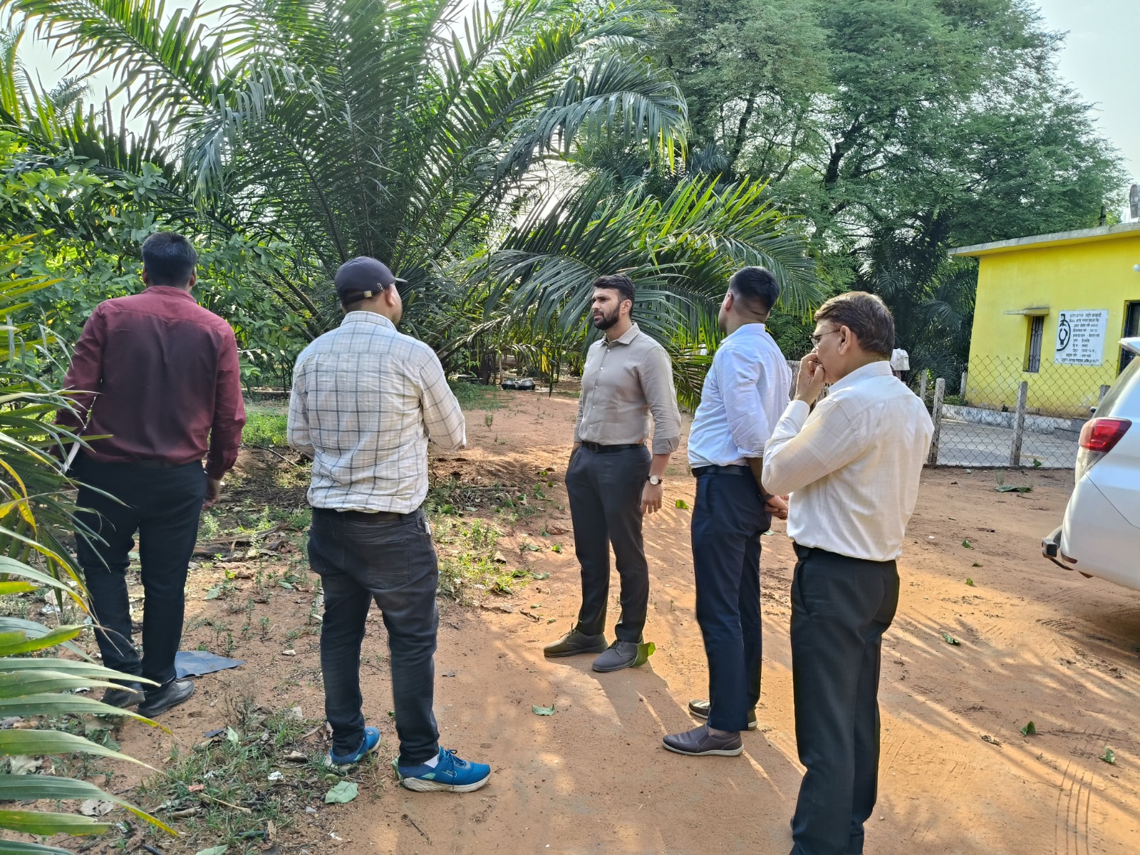 कलेक्टर मयंक चतुर्वेदी एफएसटीपी प्लांट का किया निरीक्षण, कार्य पूर्ण करने के दिए निर्देश