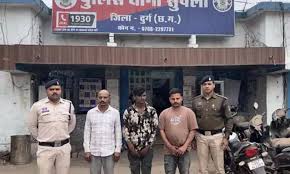दुर्ग में अवैध सट्टे पर पुलिस का शिकंजा, तीन आरोपी गिरफ्तार