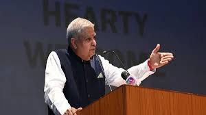 अगर पार्टियां पंथ को देश से ऊपर रखती हैं तो हमारी स्वतंत्रता दूसरी बार खतरे में पड़ जाएगी: उपराष्ट्रपति जगदीप धनखड़ 