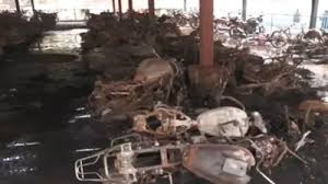 वाराणसी के कैंट रेलवे स्टेशन की पार्किंग में लगी आग, 200 गाड़ियां जलकर हुईं खाक