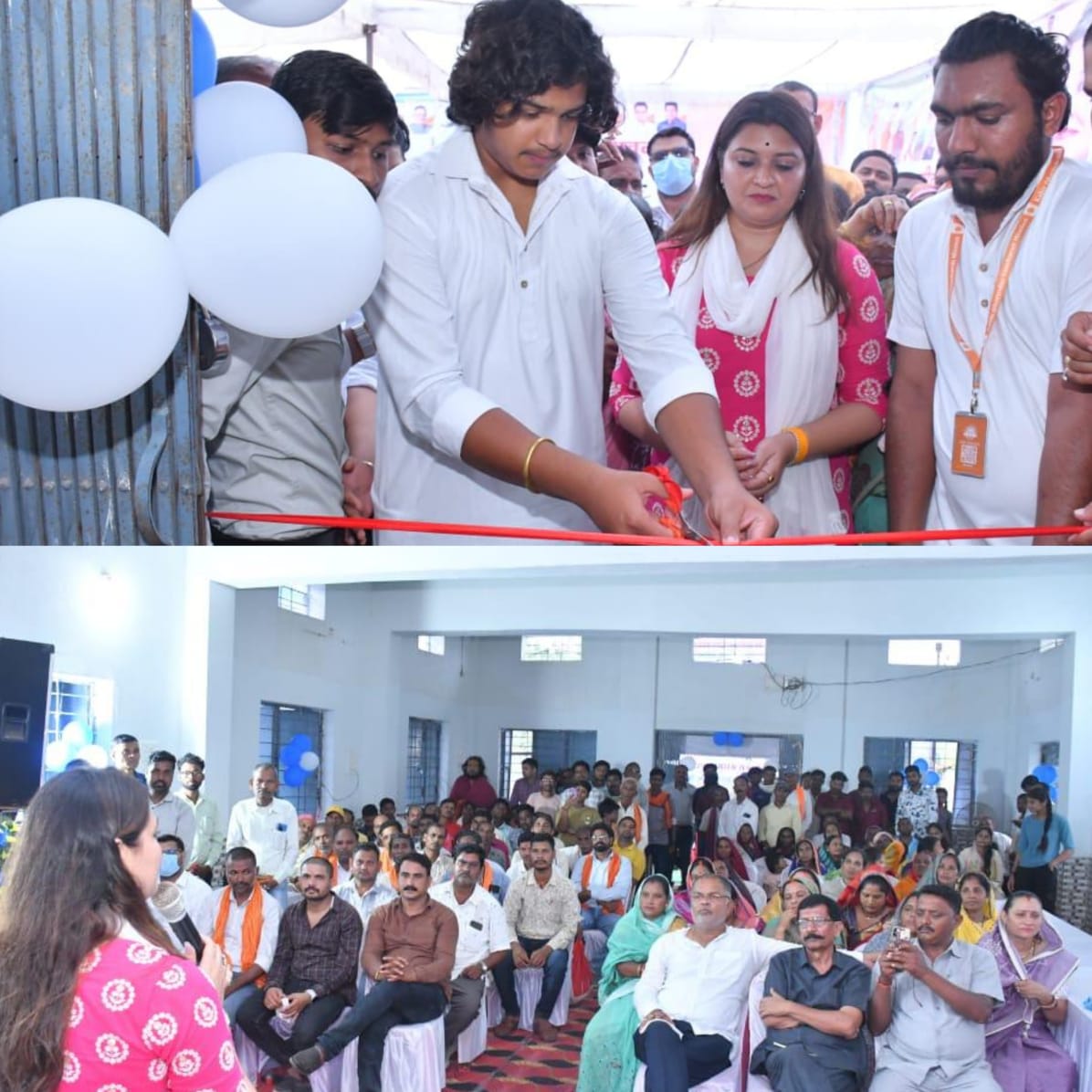 रणवीरपुर में नवीन उप तहसील का नवोदित वंशाचार्य उदित मुनि नाम साहब और विधायक भावना बोहरा ने किया शुभारम्भ