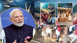 प्रधानमंत्री मोदी ने रायपुर में निर्मित देश के पहले डिजिटल आदिवासी संग्राहलय का उद्घाटन किया