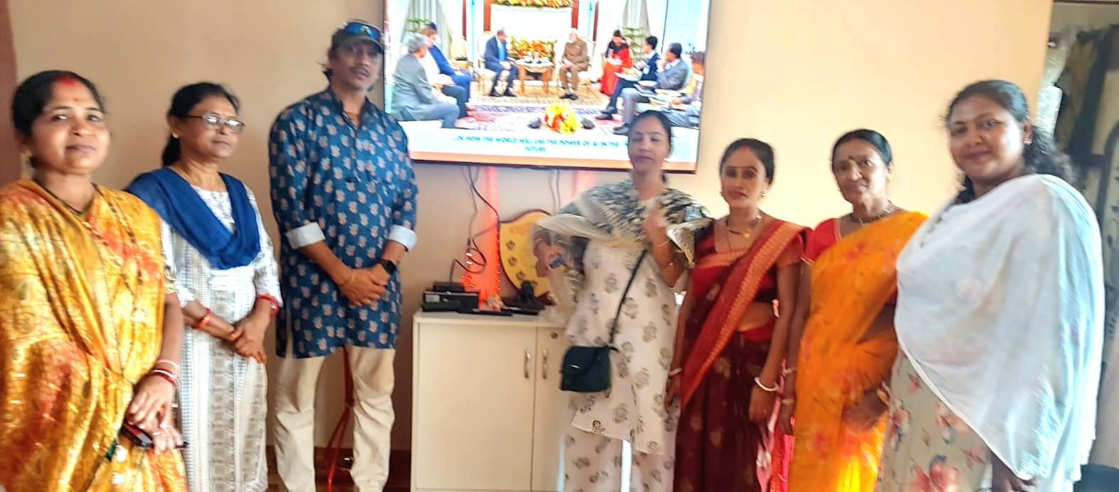 किरंदुल में भाजपा कार्यकर्ताओं ने सुना प्रधानमंत्री के -1मन की बात-1 का 135वाँ संस्करण