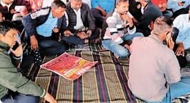 रेलवे रनिंग कर्मचारियों की भूख हड़ताल, 70 फीसदी इनकम टैक्स मुक्त सहित अन्य मांगों को लेकर 