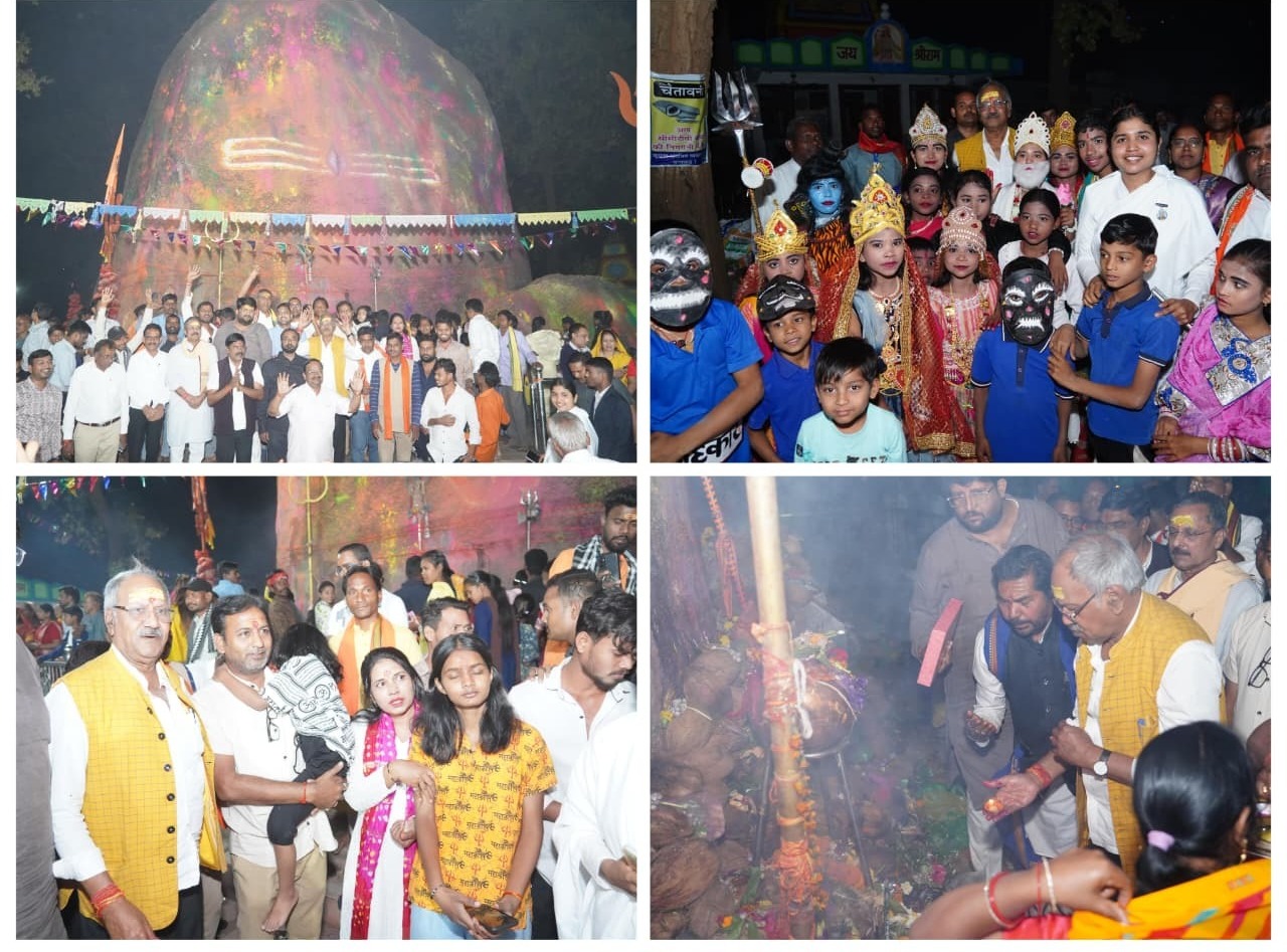 सांसद बृजमोहन अग्रवाल महाशिवरात्रि के पावन अवसर पर गरियाबंद आगमन