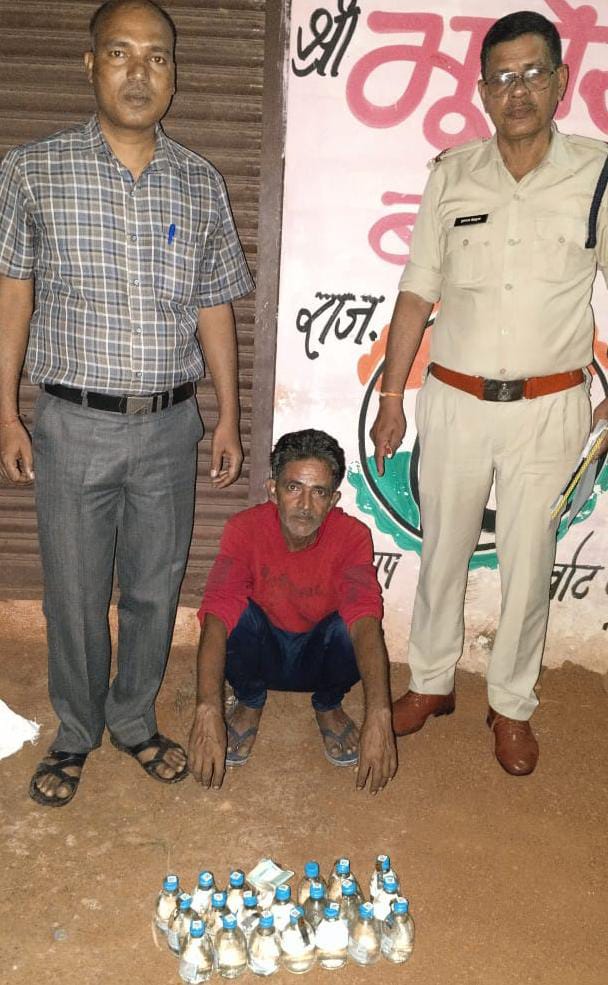 लालबाग पुलिस अवैध शराब बेचने वालों पर कर रहे लगातार कार्यवाही


