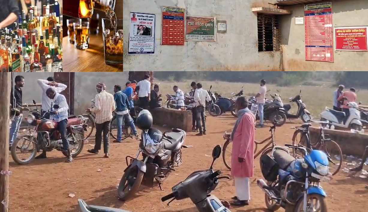 धमतरी जिले में मदिरा प्रेमियों ने जमकर छलकाया जाम,सालभर में 3 अरब से ज्यादा की शराब गटक गए 