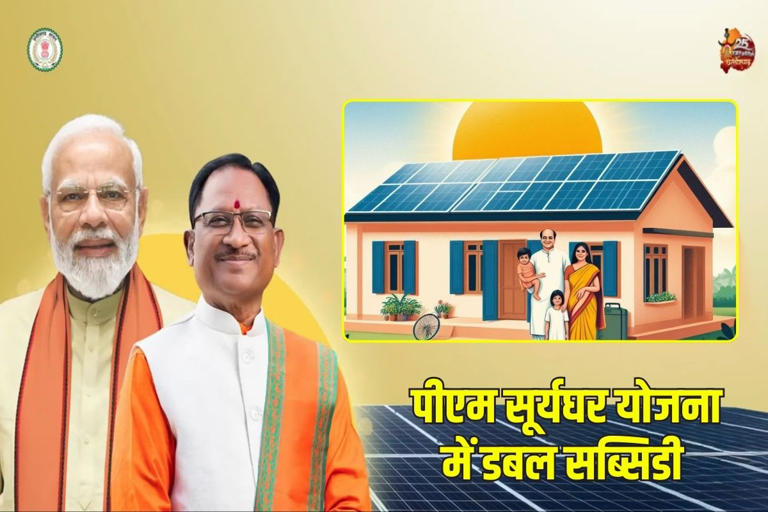 पीएम सूर्य घर योजना: बिजली बचत के साथ ग्रीन एनर्जी को मिल रहा बढ़ावा
