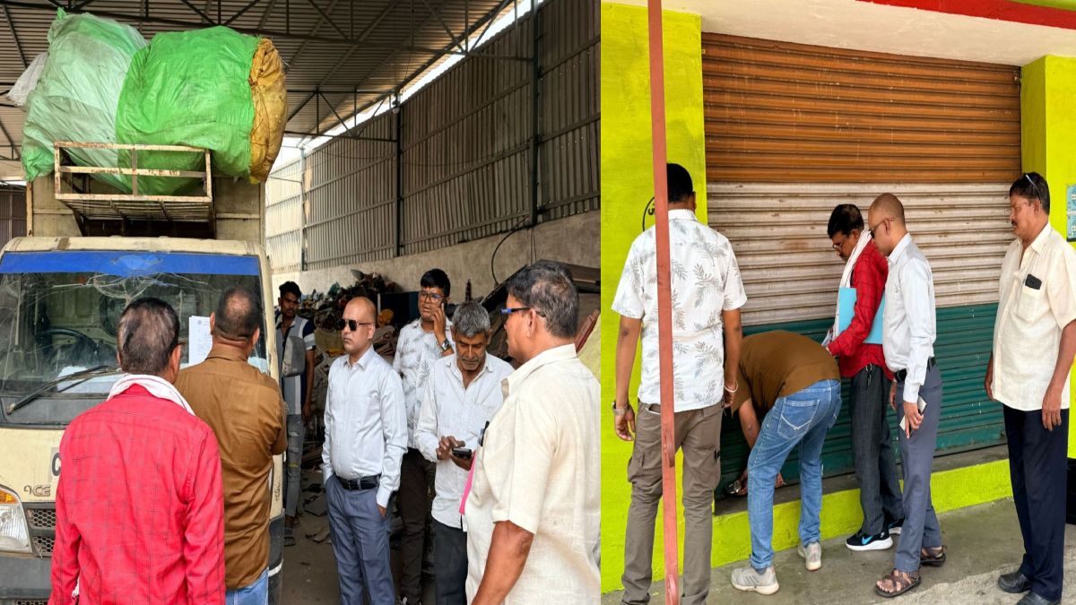 रायपुर निगम की सख्ती: 8 बड़े बकायादारों के व्यावसायिक परिसरों पर लगा सील