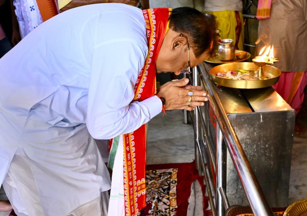 रायपुर के जगन्नाथ मंदिर पहुंचे CM विष्णुदेव साय, हरिनाम संकीर्तन में हुए शामिल