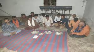 जुआरियो पर बेमेतरा पुलिस का एक्शन,13 जुआरी गिरफ्तार.. डेढ़ लाख कैश की जब्ती