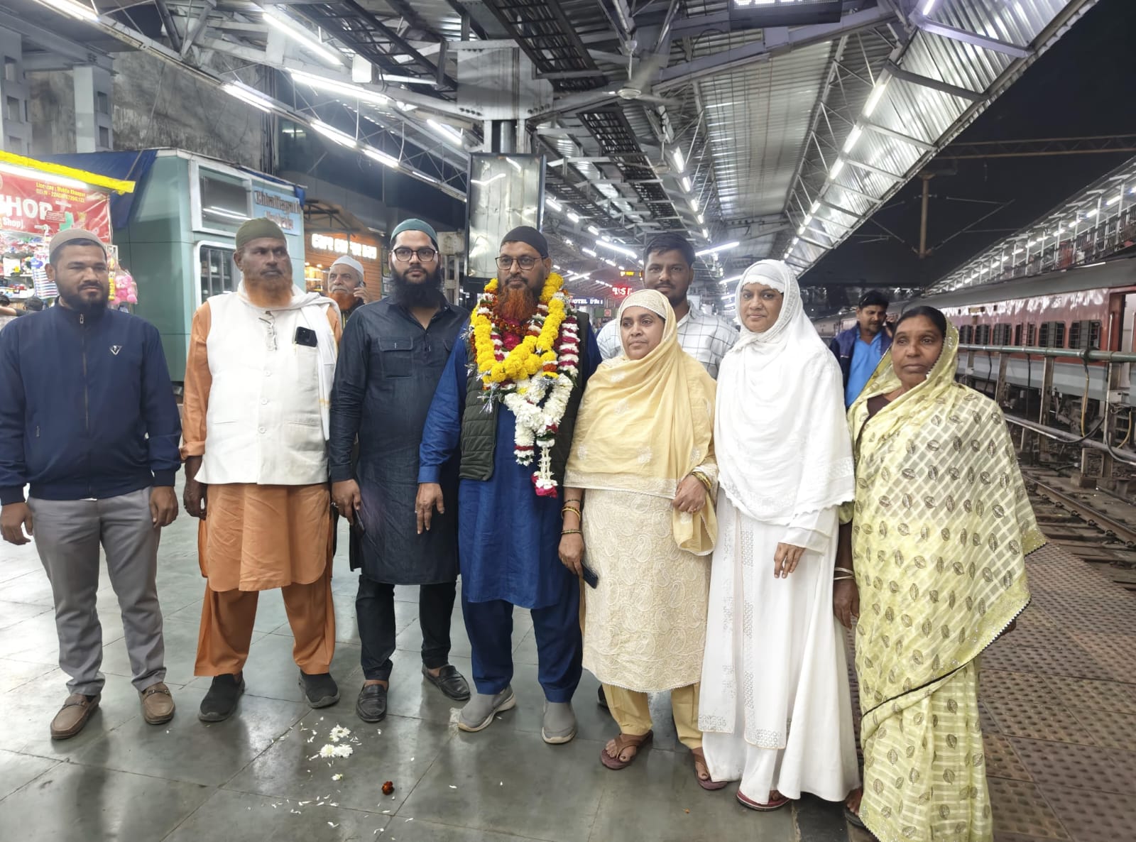 सैय्यद चिराग अली शबे मेराज के मौके पर मस्जिद ये अक्सा के लिए फिलिस्तीन हुए रवाना