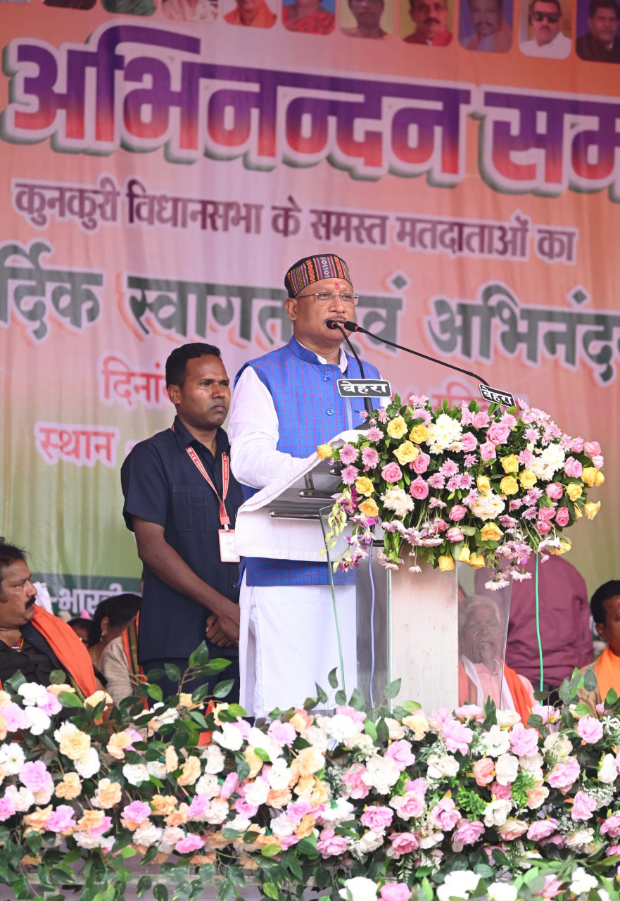 जनता के हित में विकास कार्य होंगे सांय-सांय : मुख्यमंत्री विष्णुदेव साय