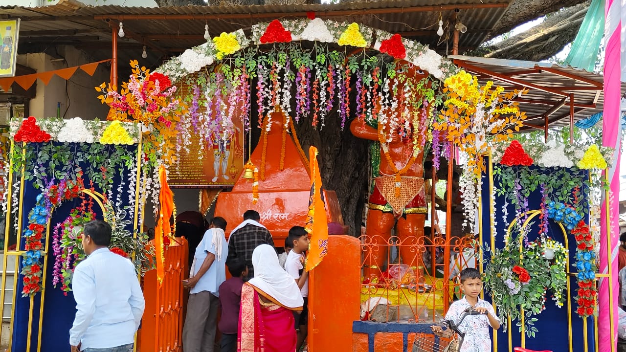 नगर सहित पूरे अंचल में हर्षोल्लास पूर्वक मनाया गया हनुमान जन्मोत्सव कार्यक्रम 