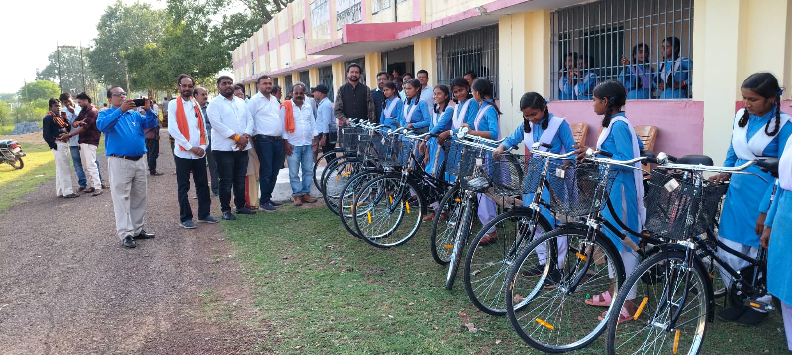 भूमिपूजन कार्यक्रम में बुंदेली पहुँचे जिपं. उपाध्यक्ष विक्रांत सिंह
